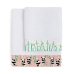 Handdoekenset HappyFriday Moshi Moshi Panda Garden Roze 2 Onderdelen