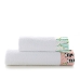 Set di asciugamani HappyFriday Moshi Moshi Panda Garden Rosa 2 Pezzi