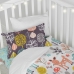 Parure de couette HappyFriday Moshi Moshi Woodland Multicouleur Lit de bébé 2 Pièces