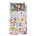 Bedding set HappyFriday Moshi Moshi Woodland Multicolour Baby Crib 2 Pieces