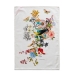 Keukendoek HappyFriday Floral Branch Multicolour 70 x 50 cm (2 Stuks)