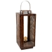 Lantern Romimex Brown Metal 23 x 56 x 23 cm