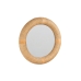 Miroir mural Romimex Naturel 80 x 80 x 7 cm 7 x 80 x 80 cm Cercle