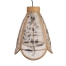 Deckenlampe Romimex Schwarz natürlich Jute Bambus 37 x 47 x 37 cm