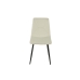 Silla Romimex Blanco Terciopelo Metal 45 x 89 x 55 cm