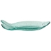 Piatto Decorativo Romimex Turchese Vetro Pesce 30 x 5 x 12 cm