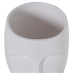 Vase Alexandra House Living Blanc Céramique Visage 12 x 12 x 22 cm