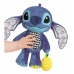 Soft toy with sounds Stitch Blue 18 x 28 x 11 cm (1 Unit)