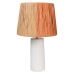 Bordlampe Romimex Hvid Brun Sennep Keramik 25 x 42 x 25 cm