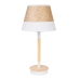 Bordlampe Romimex Hvit Beige Tre flettet 23 x 44 x 23 cm