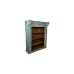 Boekenwinkel Romimex Bruin Turkoois Mangohout 148 x 180 x 52 cm