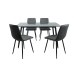 Table set with chairs Romimex 5 Pieces