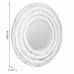 Miroir mural Alexandra House Living Blanc 2 x 40 x 80 cm Cercle