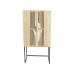 Armoire Romimex Naturel Métal Bois de manguier 80 x 161 x 43 cm