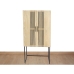 Armoire Romimex Naturel Métal Bois de manguier 80 x 161 x 43 cm