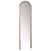 Mirror with Mounting Bracket Romimex Natural 40 x 160 x 3 cm