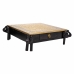 Mesa de apoio Alexandra House Living Preto Dourado 44 x 15 x 44 cm