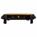 Mesa de apoio Alexandra House Living Preto Dourado 44 x 15 x 44 cm