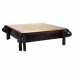 Mesa de apoio Alexandra House Living Preto Dourado 44 x 15 x 44 cm