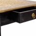 Mesa de apoio Alexandra House Living Preto Dourado 44 x 15 x 44 cm