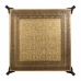 Mesa de apoio Alexandra House Living Preto Dourado 44 x 15 x 44 cm