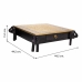 Beistelltisch Alexandra House Living Schwarz Gold 44 x 15 x 44 cm