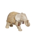 Decoratieve figuren Romimex Beige Natuurlijk Polyresin Olifant