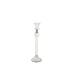 Candleholder Romimex Transparent Glass 9 x 26 x 9 cm