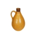 Blumenvase Romimex Senf aus Keramik 20 x 30 x 20 cm Mit Griff