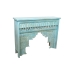 Console Romimex Turkoois Mangohout 120 x 90 x 30 cm