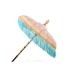 Decorative umbrella Romimex Bali Pink 150 x 200 x 150 cm With tassles