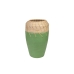 Vase Romimex Green Natural Ceramic Rattan 20 x 30 x 20 cm