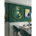 Reloj de Pared Romimex Dorado Metal 50 x 50 x 6 cm