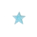 Wall Decoration Romimex Turquoise Star 20 x 4 x 20 cm