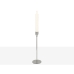 Candleholder Romimex Silver Metal 8 x 28 x 8 cm