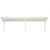 Lampadario Romimex Bianco Alluminio 60 x 23 x 23 cm