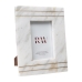 Photo frame Romimex Stone Brass Marble MDF Wood 5 x 15 x 10 cm