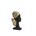 Bust Romimex Brun Harpiks Afrikansk dame 13 x 23 x 5 cm