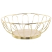 Fruitschaal Alexandra House Living Gouden Metaal 28 x 10 cm