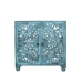 Credenza Romimex Azzurro Legno di mango 90 x 90 x 40 cm