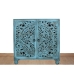 Credenza Romimex Azzurro Legno di mango 90 x 90 x 40 cm