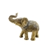 Decoratieve figuren Romimex Gouden Hars Olifant 24 x 22 x 12 cm