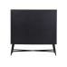 Buffet Romimex Marron Noir Doré Bois Marbre 40 x 80 x 80 cm