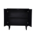 Credenza Romimex Marrone Nero Osso Legno di mango Legno MDF 40 x 80 x 80 cm