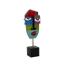 Decorative Figure Romimex Multicolour Face 20 x 53 x 11 cm art deco