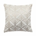 Cushion Romimex White Silver 5 x 45 x 45 cm