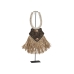 Decoratieve figuren Romimex Wit Bruin Schelpketting 45 x 65 x 2 cm