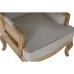 Poltrona Home ESPRIT Bianco Naturale Legno di mango 72 x 80 x 95 cm