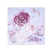 Bild Romimex Rosa Leinwand Rosen 60 x 60 x 3 cm