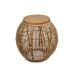 Side table Romimex Natural Metal Rattan 45 x 50 x 45 cm